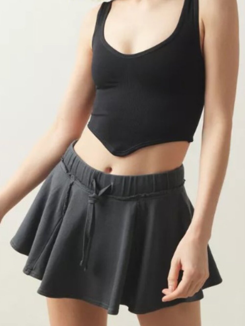 (UO-99) Urban Outfitters Out From Under Lived In Skort